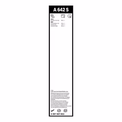 Balai d'essuie-glace BOSCH 3 397 007 653, Aerotwin A642S, 650+425mm, 2 pièce - Vue supplémentaire 7