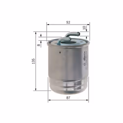 Filtre à carburant BOSCH F 026 402 104 - Vue supplémentaire 6