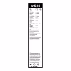 Balai d'essuie-glace BOSCH 3 397 007 638, Aerotwin A638S, 650+530mm, 2 pièce - Vue supplémentaire 7