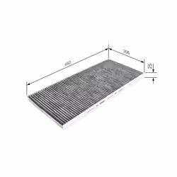 Filtre d'habitacle (filtre à pollen) BOSCH 1 987 431 194 - Vue supplémentaire 5