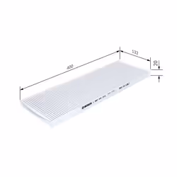 Filtre d'habitacle (filtre à pollen) BOSCH 1 987 431 210 - Vue supplémentaire 7