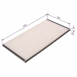 Filtre d'habitacle (filtre à pollen) BOSCH 1 987 431 212 - Vue supplémentaire 7