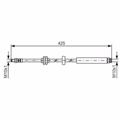 Flexible de frein BOSCH 1 987 481 398 - Vue supplémentaire 6