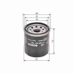Filtre à huile BOSCH F 026 407 130 - Vue supplémentaire 6