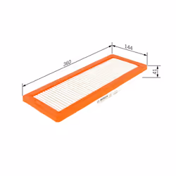 Filtre à air BOSCH F 026 400 219 - Vue supplémentaire 7