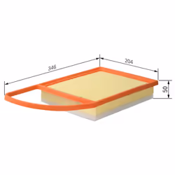 Filtre à air BOSCH F 026 400 220 - Vue supplémentaire 7