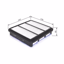 Filtre à air BOSCH F 026 400 221 - Vue supplémentaire 7