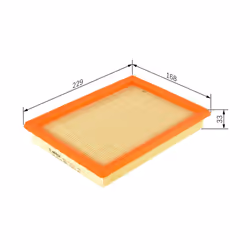 Filtre à air BOSCH F 026 400 222 - Vue supplémentaire 6