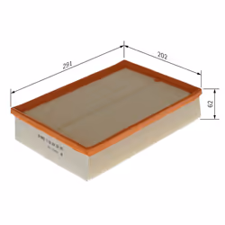 Filtre à air BOSCH F 026 400 230 - Vue supplémentaire 7