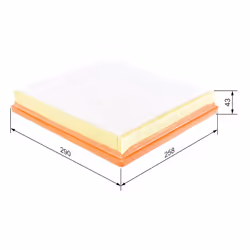 Filtre à air BOSCH F 026 400 244 - Vue supplémentaire 7