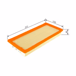 Filtre à air BOSCH F 026 400 258 - Vue supplémentaire 7