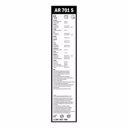 Balai d'essuie-glace BOSCH 3 397 007 706, Aerotwin Retrofit AR701S 650+500mm, 2 pièce - Vue supplémentaire 7