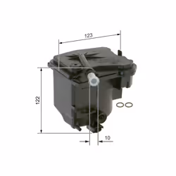 Filtre à carburant BOSCH 0 450 907 006 - Vue supplémentaire 6