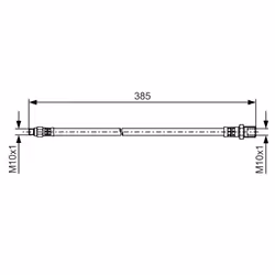 Flexible de frein BOSCH 1 987 481 510 - Vue supplémentaire 6