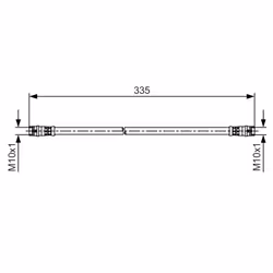 Flexible de frein BOSCH 1 987 481 517 - Vue supplémentaire 5