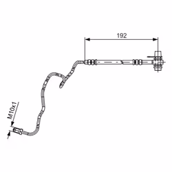 Flexible de frein BOSCH 1 987 481 536 - Vue supplémentaire 5