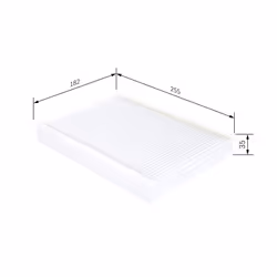 Filtre d'habitacle (filtre à pollen) BOSCH 1 987 432 272 - Vue supplémentaire 6