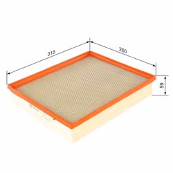 Filtre à air BOSCH F 026 400 286 - Vue supplémentaire 7