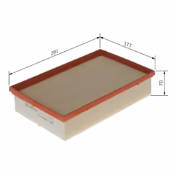 Filtre à air BOSCH F 026 400 287 - Vue supplémentaire 7