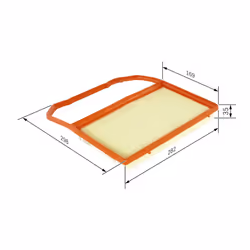 Filtre à air BOSCH F 026 400 285 - Vue supplémentaire 6