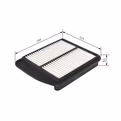 Filtre à air BOSCH F 026 400 293 - Vue supplémentaire 7