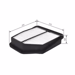 Filtre à air BOSCH F 026 400 294 - Vue supplémentaire 7