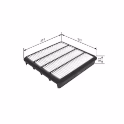 Filtre à air BOSCH F 026 400 296 - Vue supplémentaire 7
