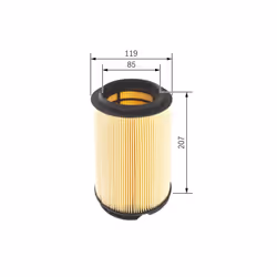 Filtre à air BOSCH F 026 400 299 - Vue supplémentaire 6