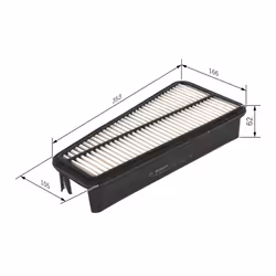Filtre à air BOSCH F 026 400 302 - Vue supplémentaire 7
