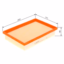 Filtre à air BOSCH F 026 400 311 - Vue supplémentaire 7