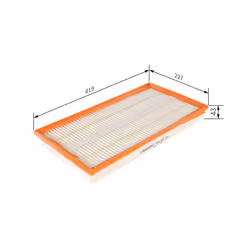 Filtre à air BOSCH F 026 400 312 - Vue supplémentaire 7