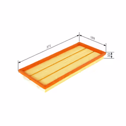 Filtre à air BOSCH F 026 400 326 - Vue supplémentaire 7