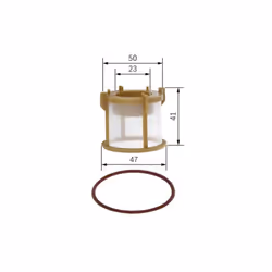 Filtre à carburant BOSCH F 026 402 131 - Vue supplémentaire 5