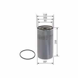 Filtre à carburant BOSCH F 026 402 143 - Vue supplémentaire 5
