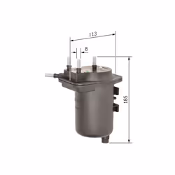Filtre à carburant BOSCH 0 450 907 014 - Vue supplémentaire 6