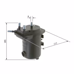 Filtre à carburant BOSCH 0 450 907 012 - Vue supplémentaire 8