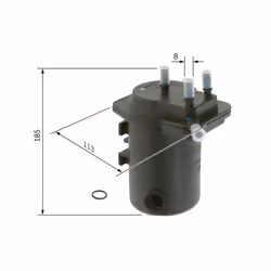 Filtre à carburant BOSCH 0 450 907 008 - Vue supplémentaire 6