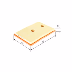 Filtre à air BOSCH F 026 400 342 - Vue supplémentaire 7