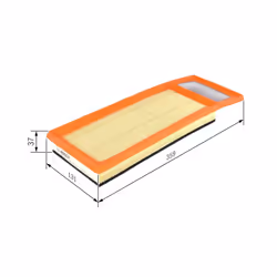 Filtre à air BOSCH F 026 400 346 - Vue supplémentaire 7