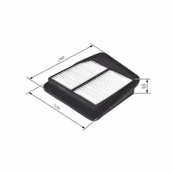 Filtre à air BOSCH F 026 400 357 - Vue supplémentaire 7