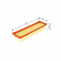 Filtre à air BOSCH F 026 400 377 - Vue supplémentaire 7