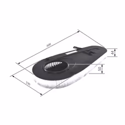 Filtre à air BOSCH F 026 400 365 - Vue supplémentaire 7
