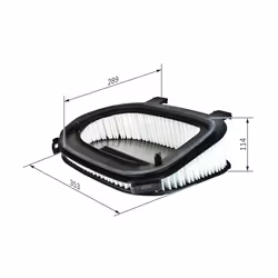 Filtre à air BOSCH F 026 400 366 - Vue supplémentaire 7