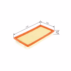 Filtre à air BOSCH F 026 400 378 - Vue supplémentaire 7