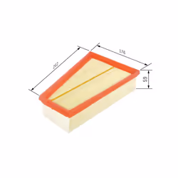 Filtre à air BOSCH F 026 400 380 - Vue supplémentaire 7