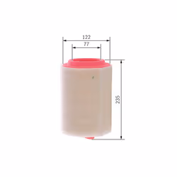 Filtre à air BOSCH F 026 400 367 - Vue supplémentaire 7