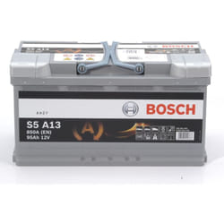 Batterie de démarrage Auto Bosch S5 agm S5A13 12V 95Ah 850 a en - Compatible Start-Stop