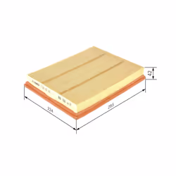 Filtre à air BOSCH F 026 400 390 - Vue supplémentaire 7