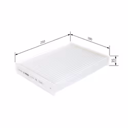 Filtre d'habitacle (filtre à pollen) BOSCH 1 987 435 010 - Vue supplémentaire 6