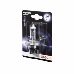 Ampoule halogène BOSCH H4 Gigalight Plus 120% 12V, 60/55W, 1 pièce